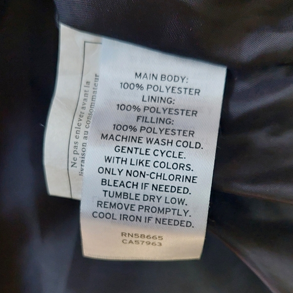 NWT Nordstrom BP Multicolor Plaid Puffer Jacket, Size XS (runs big) - Picture 9 of 9